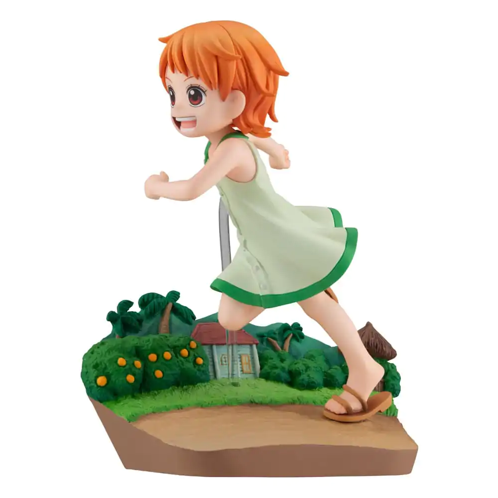 One Piece G.E.M. Series PVC Kip Nami Run! Run! Run! 11 cm fotografija izdelka