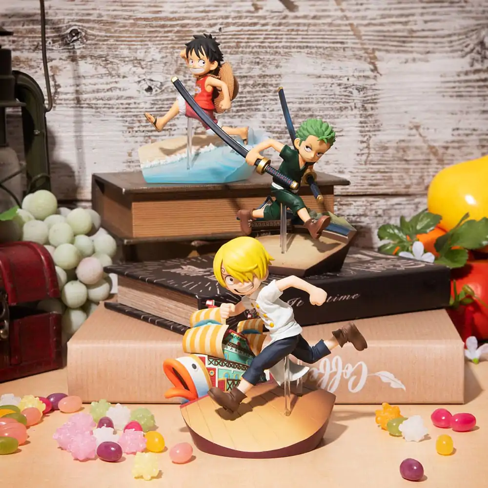 One Piece G.E.M. Series PVC Kip Sanji Run! Run! Run! 11 cm fotografija izdelka