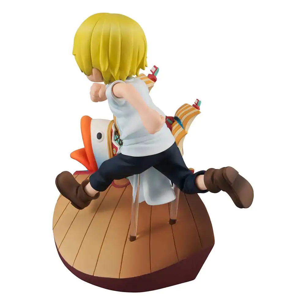 One Piece G.E.M. Series PVC Kip Sanji Run! Run! Run! 11 cm fotografija izdelka
