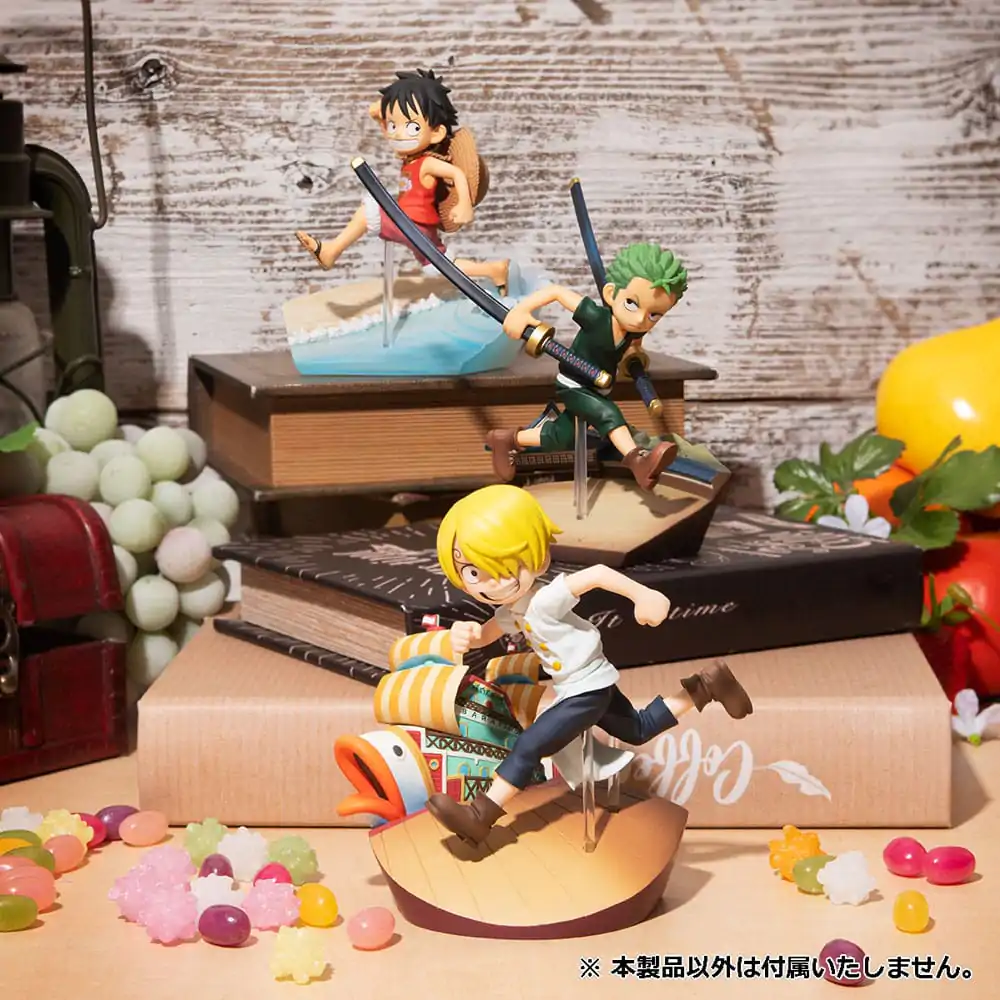 One Piece G.E.M. Series PVC Kip Sanji Run! Run! Run! 11 cm fotografija izdelka