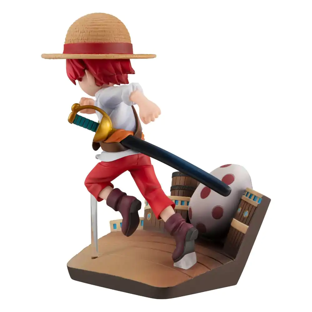 One Piece G.E.M. Series PVC Kip Shanks Run! Run! Run! 13 cm fotografija izdelka