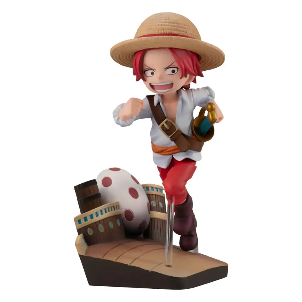 One Piece G.E.M. Series PVC Kip Shanks Run! Run! Run! 13 cm fotografija izdelka