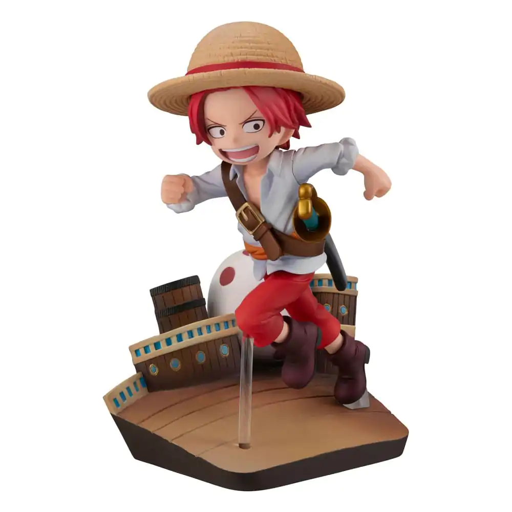 One Piece G.E.M. Series PVC Kip Shanks Run! Run! Run! 13 cm fotografija izdelka