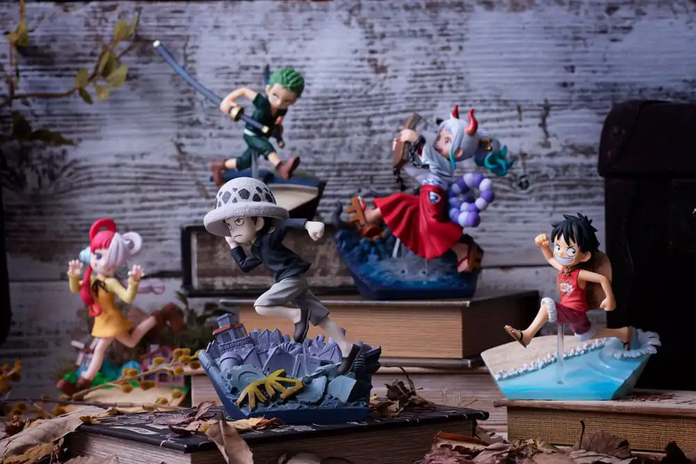 One Piece G.E.M. Series PVC kip Trafalgar Law Run! Run! Run! 13 cm fotografija izdelka