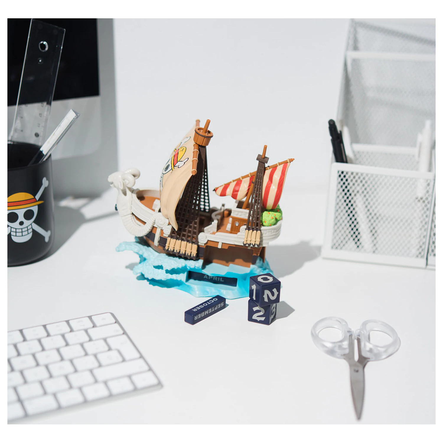 One Piece Going Merry 3D trajni koledar fotografija izdelka