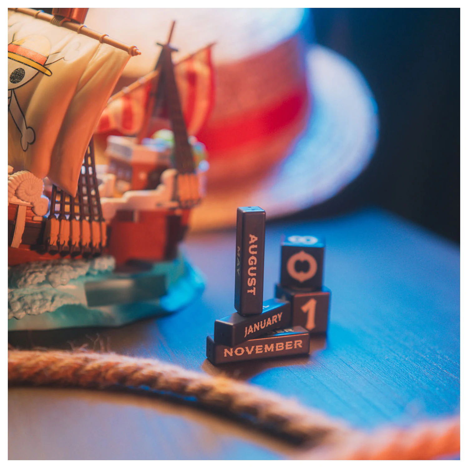 One Piece Going Merry 3D trajni koledar fotografija izdelka