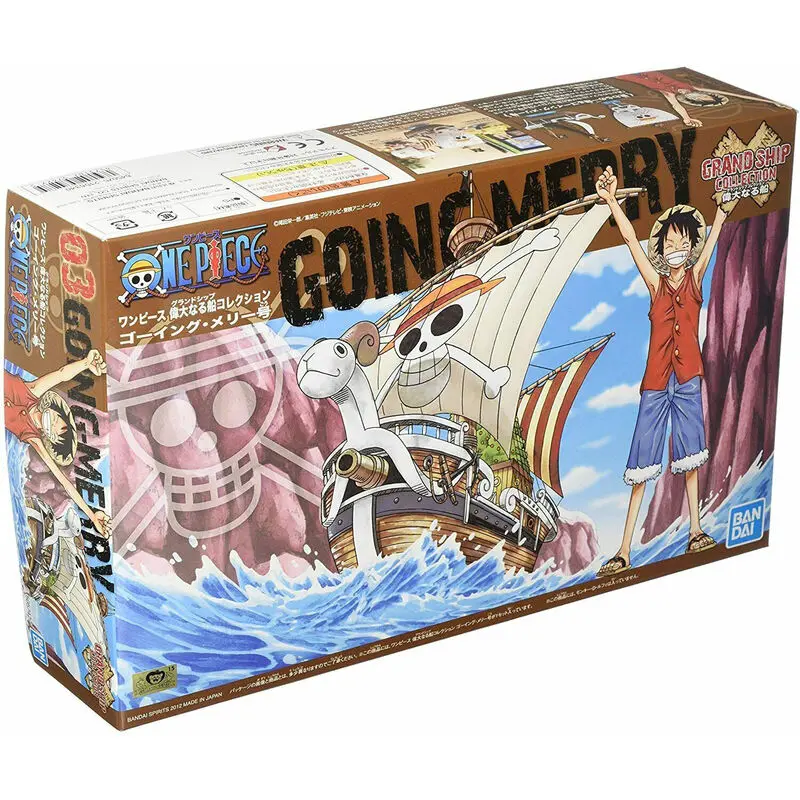 One Piece Grand Ship Collection Going Merry Model komplet 15 cm fotografija izdelka