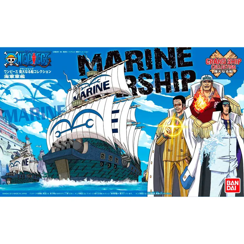 One Piece Grand Ship Collection Marine Ladja Model Kit figura 15 cm fotografija izdelka