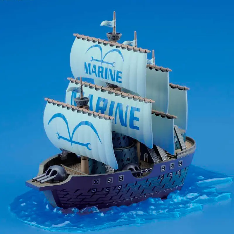 One Piece Grand Ship Collection Marine Ladja Model Kit figura 15 cm fotografija izdelka