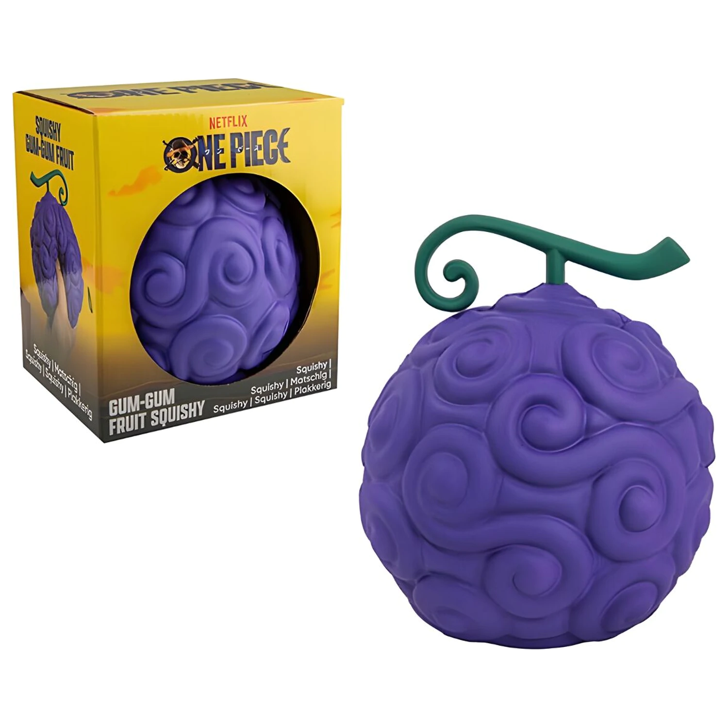One Piece Gum-Gum Fruit squishy figura 12cm fotografija izdelka