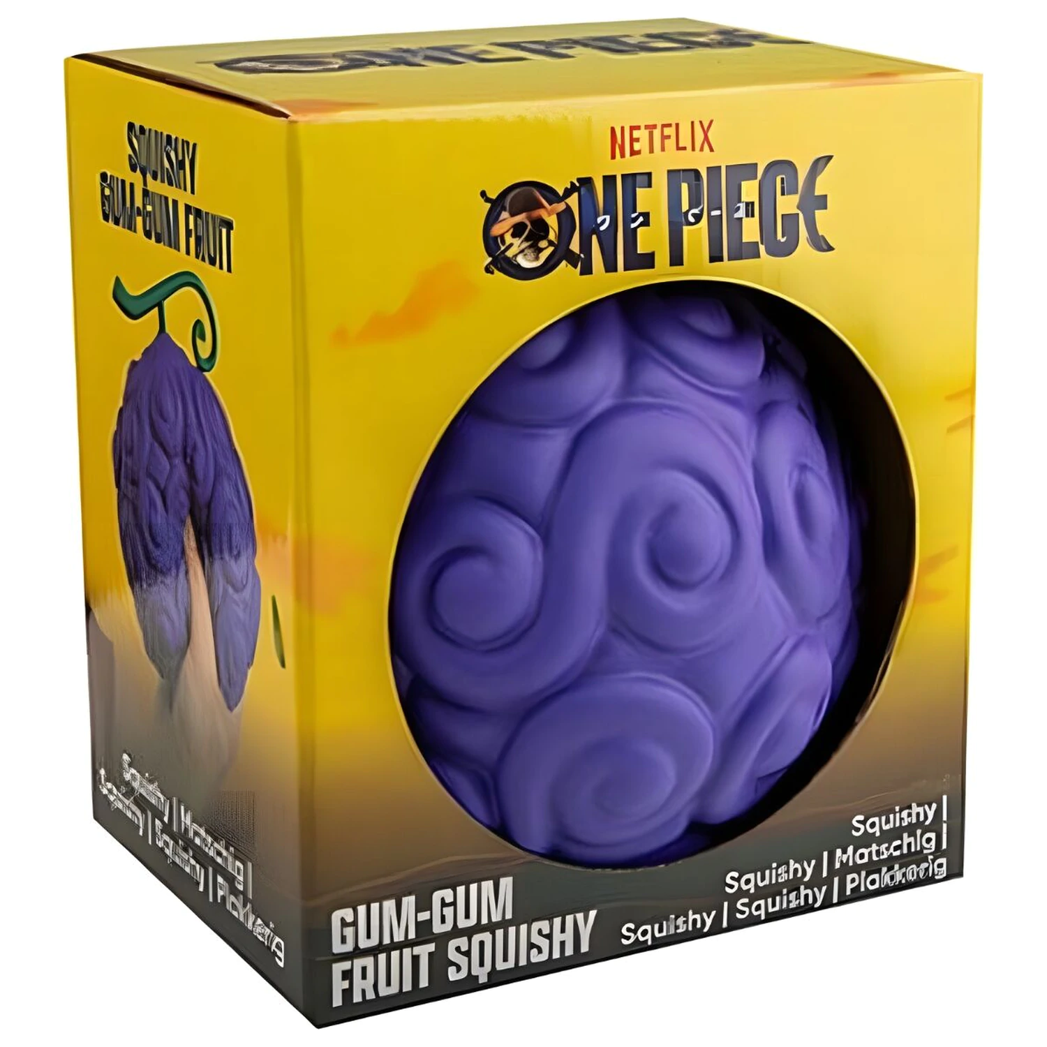 One Piece Gum-Gum Fruit squishy figura 12cm fotografija izdelka