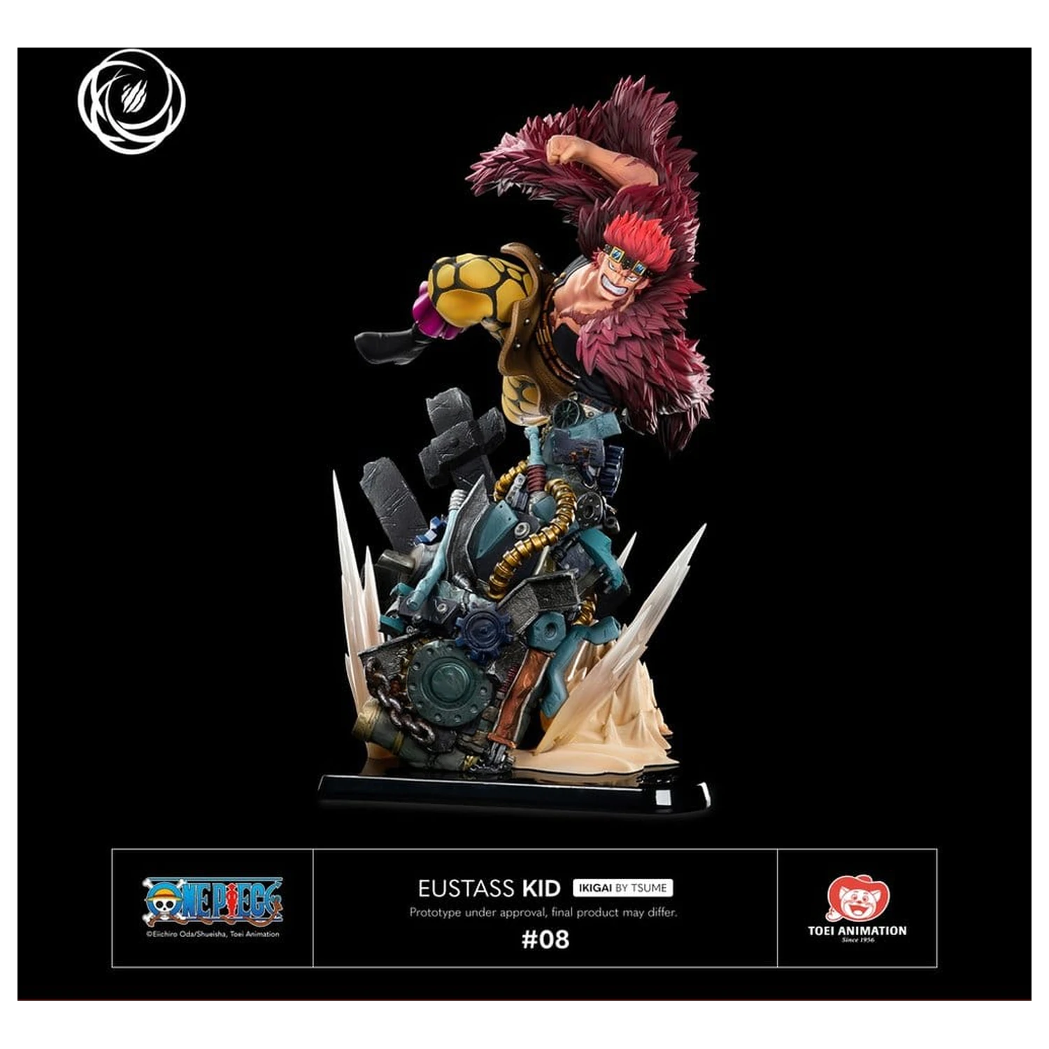 One Piece IKIGAI figura 1/6 Eustass Kid fotografija izdelka