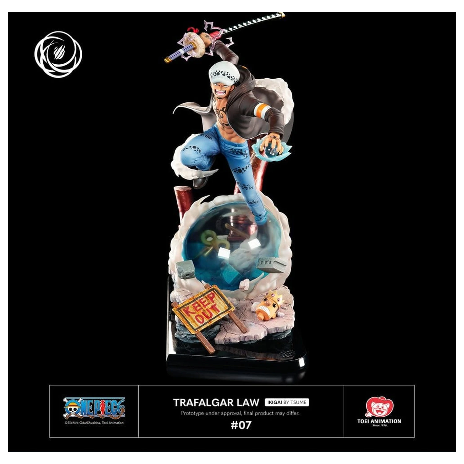 One Piece IKIGAI figura 1/6 Trafalgar Law fotografija izdelka