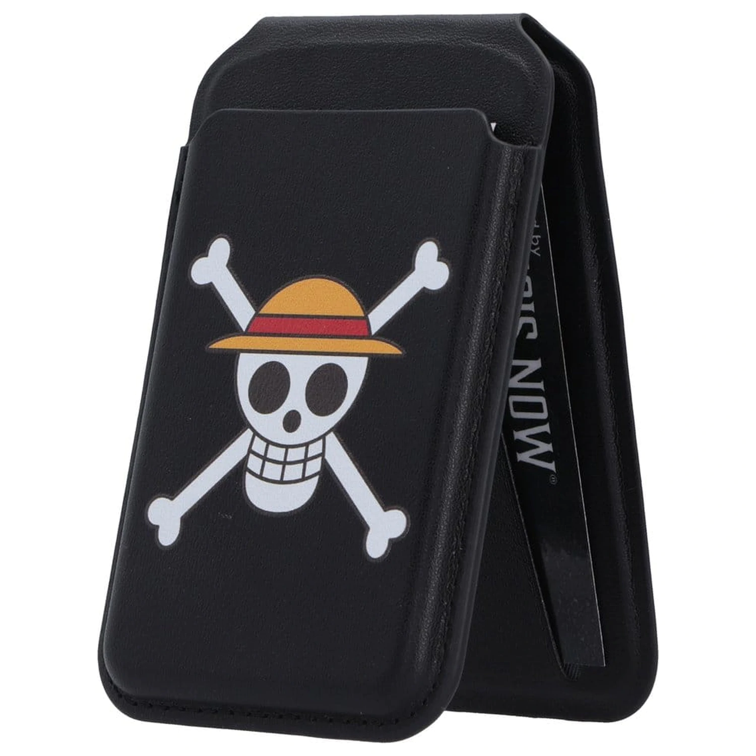 One Piece Držalo za kartice Luffy Jolly Roger črn 10 cm fotografija izdelka