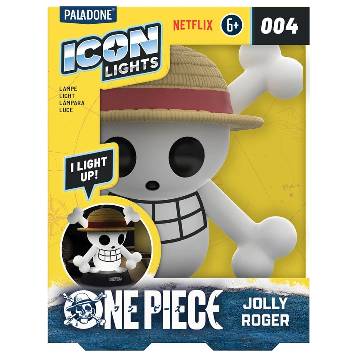 One Piece Icon Lučka Jolly Roger fotografija izdelka
