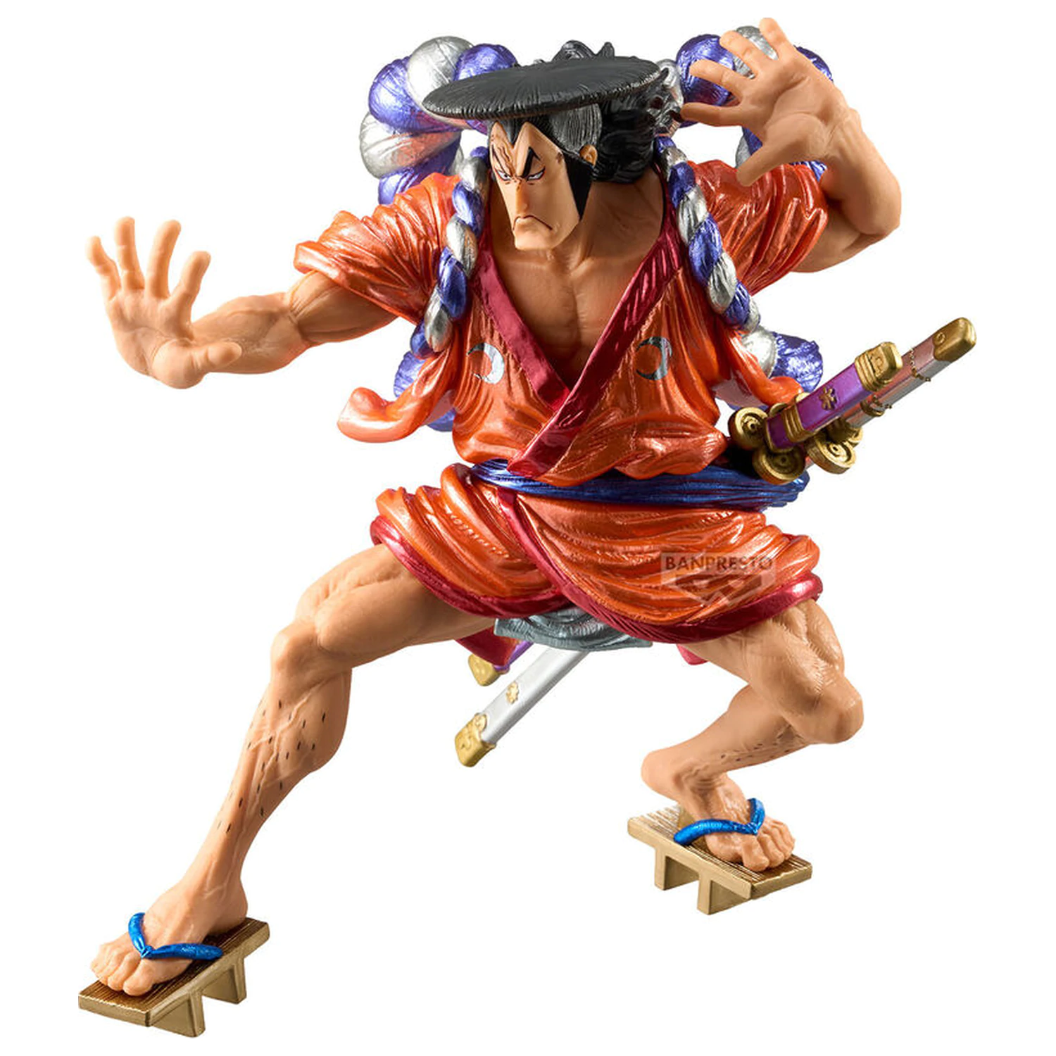 One Piece King of Artist Kouzuki Oden Special Ver figura 17cm fotografija izdelka