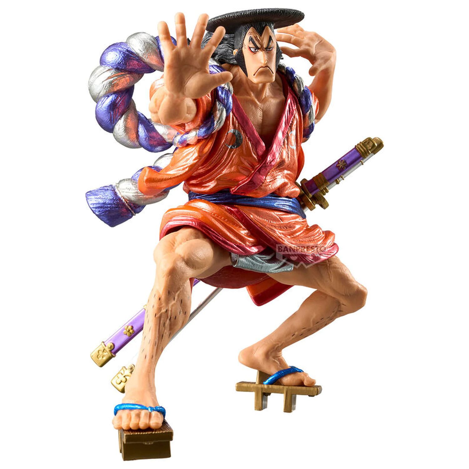 One Piece King of Artist Kouzuki Oden Special Ver figura 17cm fotografija izdelka