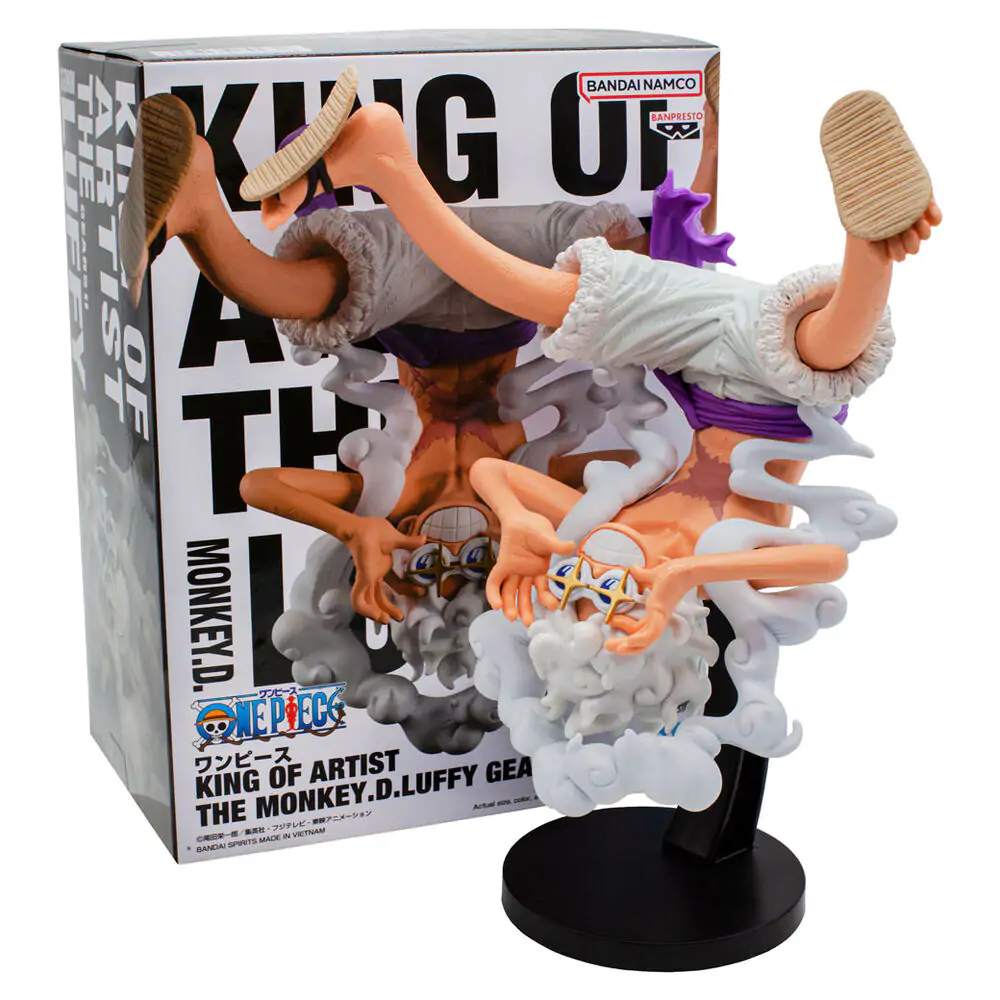 Figura One Piece King of Artist Monkey D Luffy Gear5 15 cm fotografija izdelka