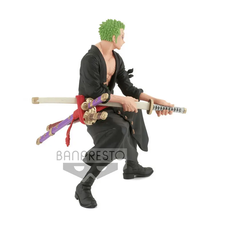 One Piece King of Artist Roronoa Zoro Wanokuni figura 18 cm fotografija izdelka