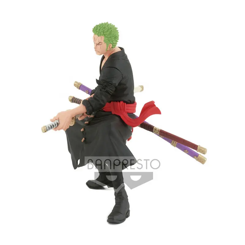 One Piece King of Artist Roronoa Zoro Wanokuni figura 18 cm fotografija izdelka