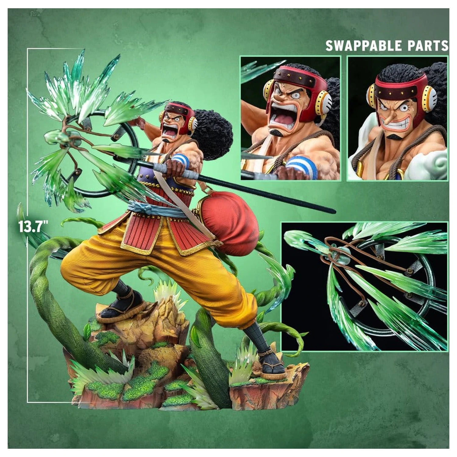 One Piece Legendary Straw Hat Crew Series kip Usopp (Premium Version) 35 cm fotografija izdelka