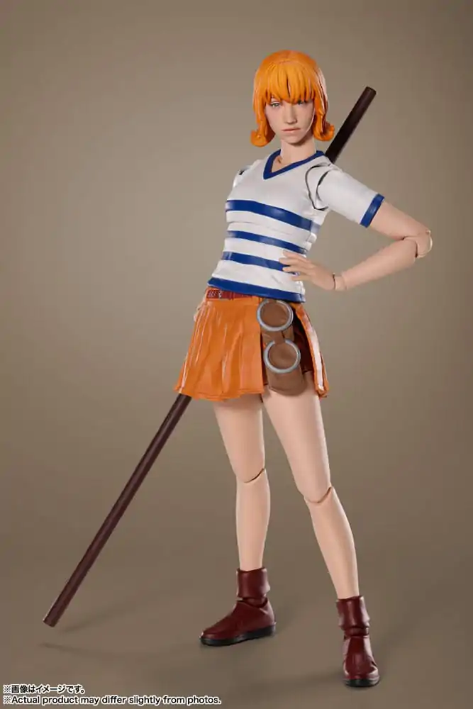 One Piece Live Action S.H. Figuarts Akcijska figura Nami 15 cm fotografija izdelka