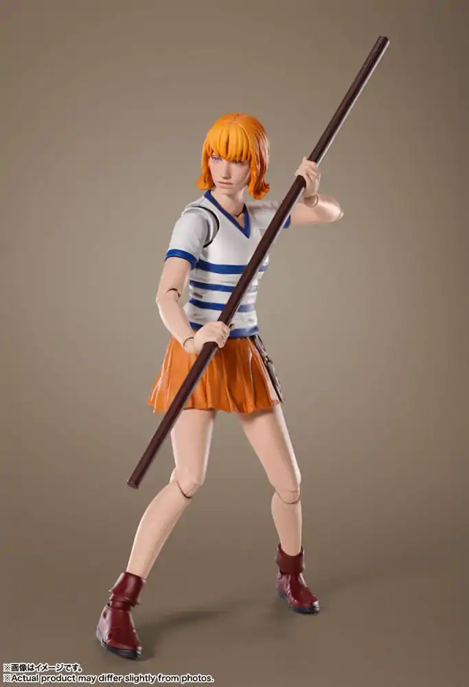 One Piece Live Action S.H. Figuarts Akcijska figura Nami 15 cm fotografija izdelka