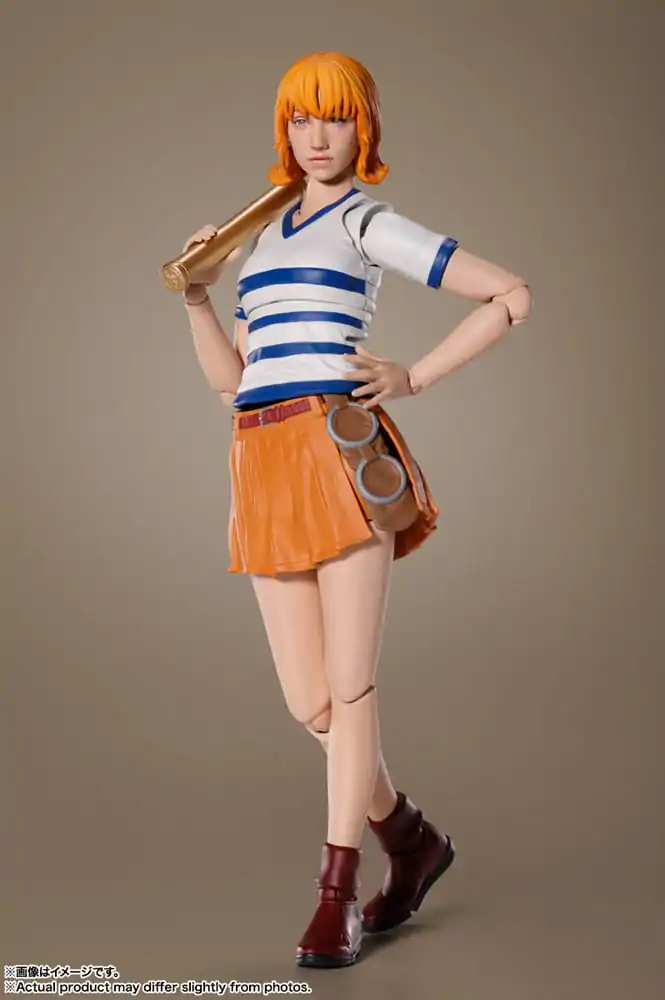 One Piece Live Action S.H. Figuarts Akcijska figura Nami 15 cm fotografija izdelka