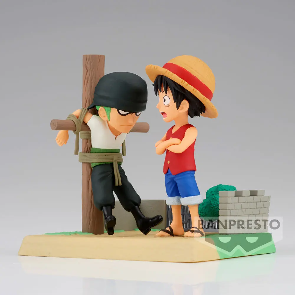 One Piece Log Stories Monkey D Luffy & Roronoa Zoro figura 7 cm fotografija izdelka