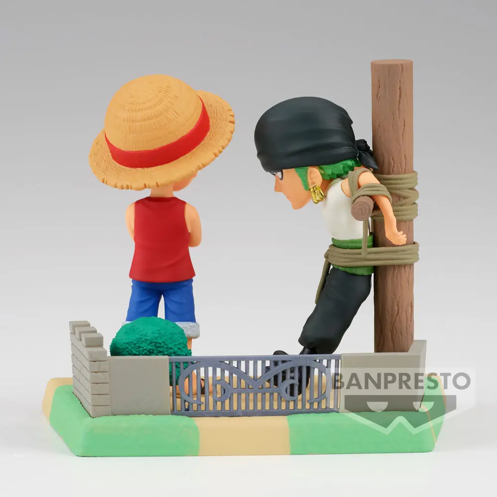 One Piece Log Stories Monkey D Luffy & Roronoa Zoro figura 7 cm fotografija izdelka