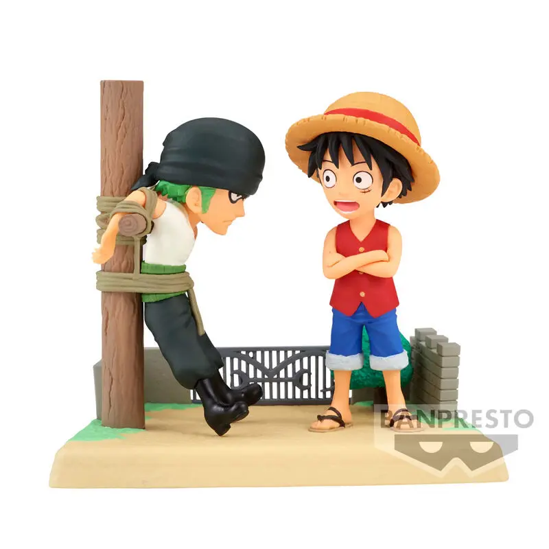 One Piece Log Stories Monkey D Luffy & Roronoa Zoro figura 7 cm fotografija izdelka