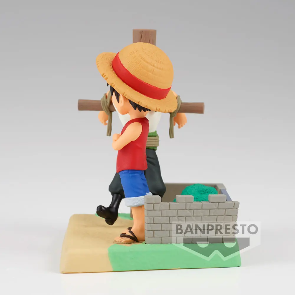 One Piece Log Stories Monkey D Luffy & Roronoa Zoro figura 7 cm fotografija izdelka