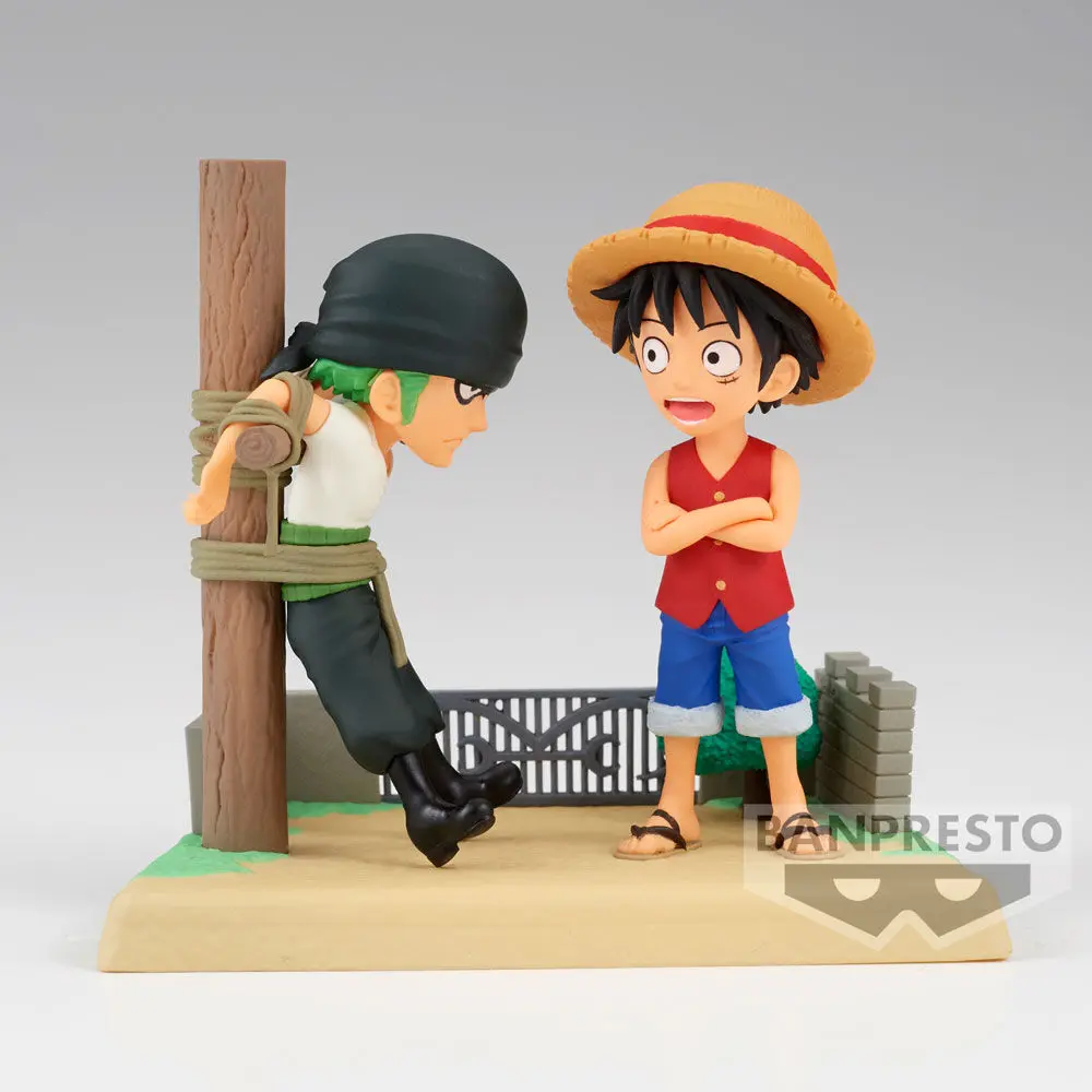 One Piece Log Stories Monkey D Luffy & Roronoa Zoro figura 7 cm fotografija izdelka