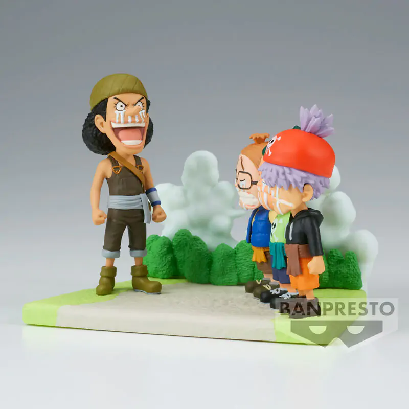 One Piece Log Stories Usopp Pirates figura 7 cm fotografija izdelka