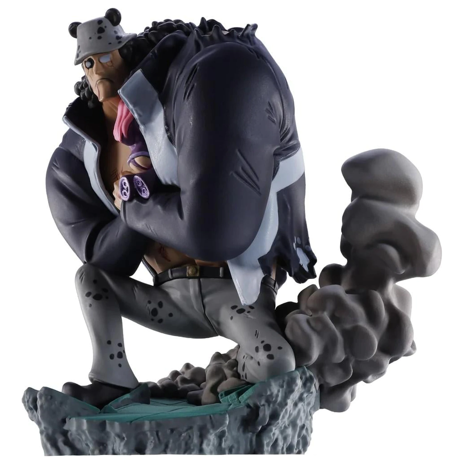 Set 4 kipcev One Piece Logbox Re Birth Egghead Petitrama 9 cm fotografija izdelka