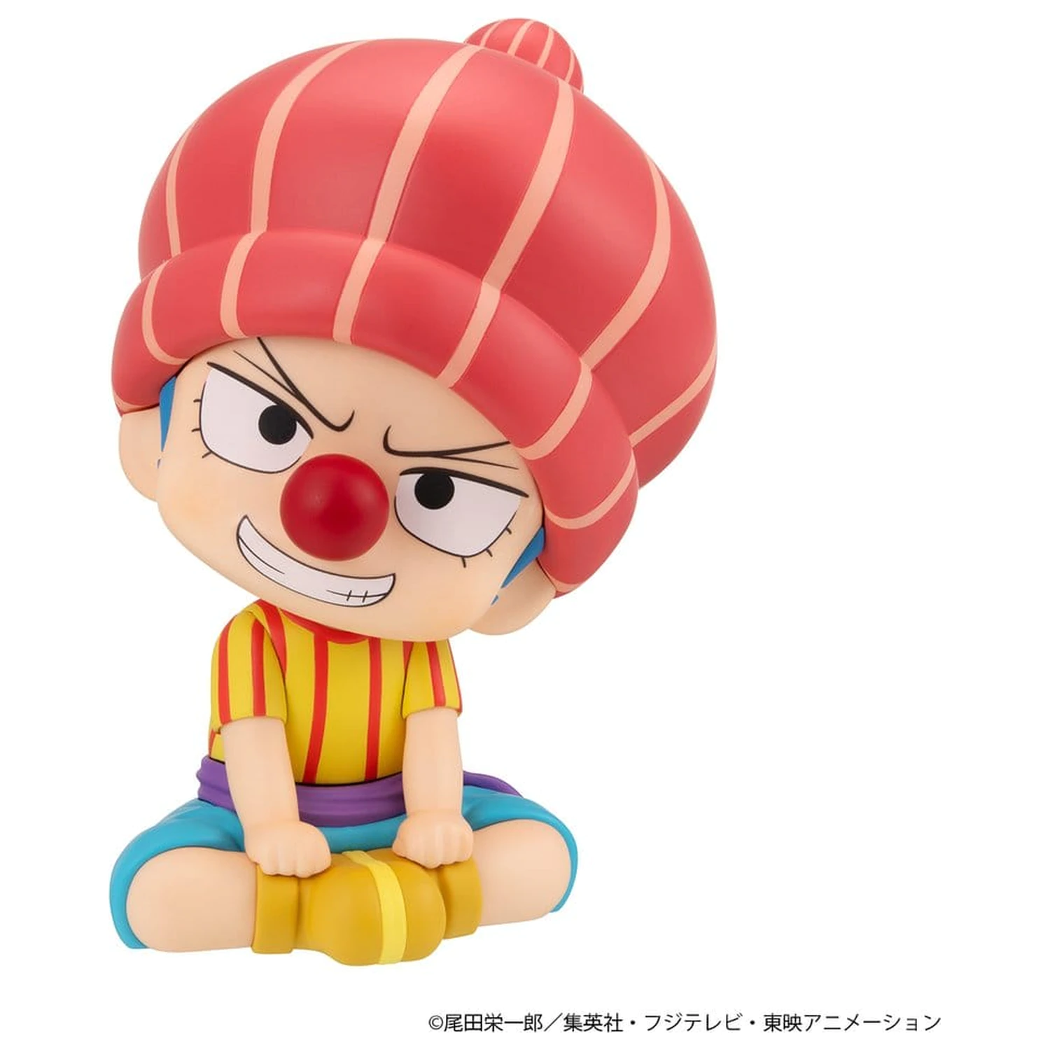 One Piece Look Up PVC figura Buggy Childhood Ver. 11 cm fotografija izdelka