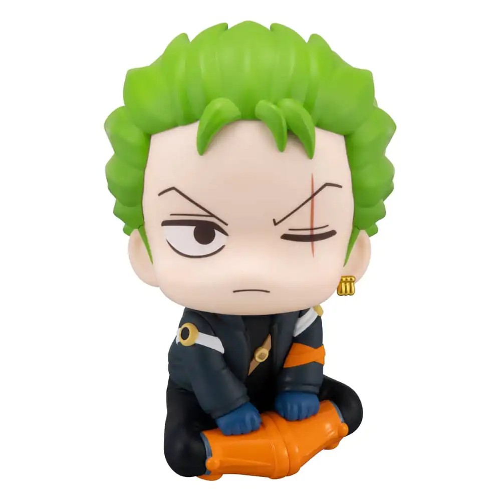 One Piece Look Up PVC Kip Roronoa Zoro Future Island Egghead Ver. 11 cm fotografija izdelka