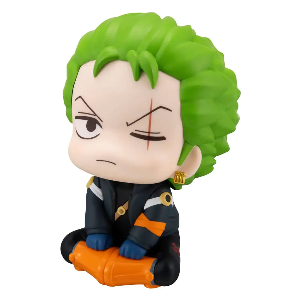 One Piece Look Up PVC Kip Roronoa Zoro Future Island Egghead Ver. 11 cm fotografija izdelka