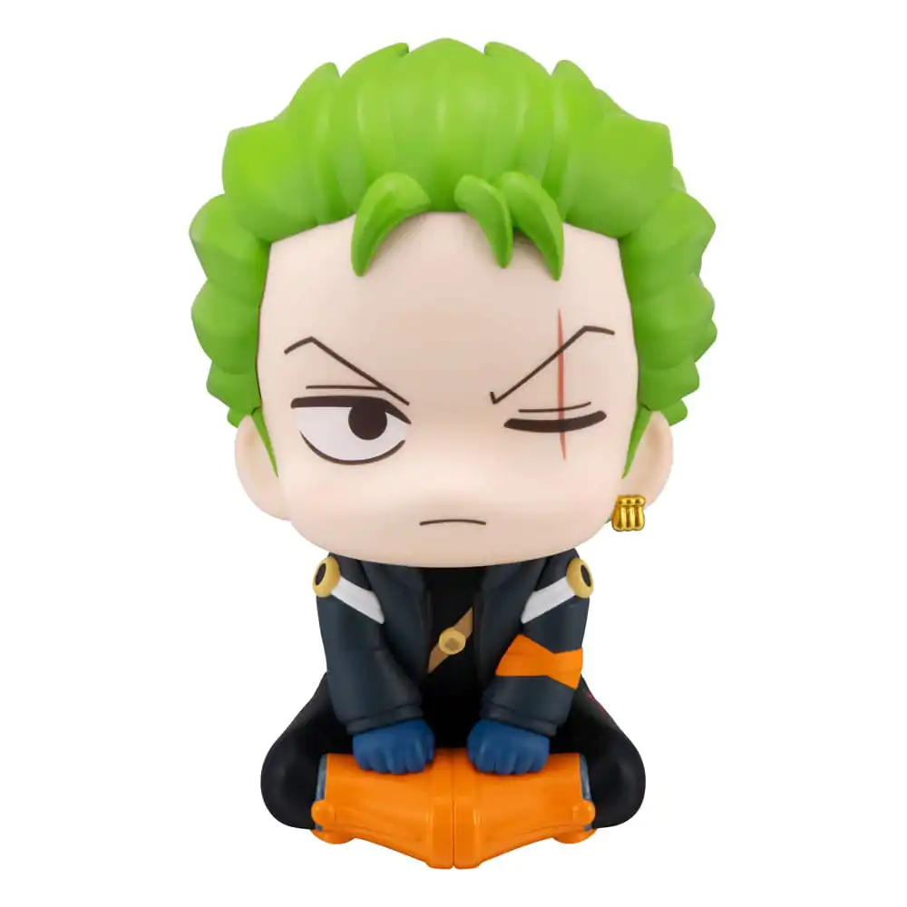 One Piece Look Up PVC Kip Roronoa Zoro Future Island Egghead Ver. 11 cm fotografija izdelka