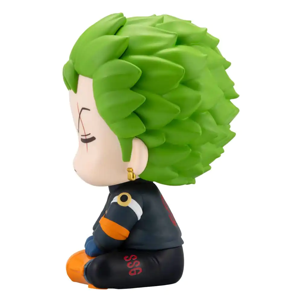 One Piece Look Up PVC Kip Roronoa Zoro Future Island Egghead Ver. 11 cm fotografija izdelka