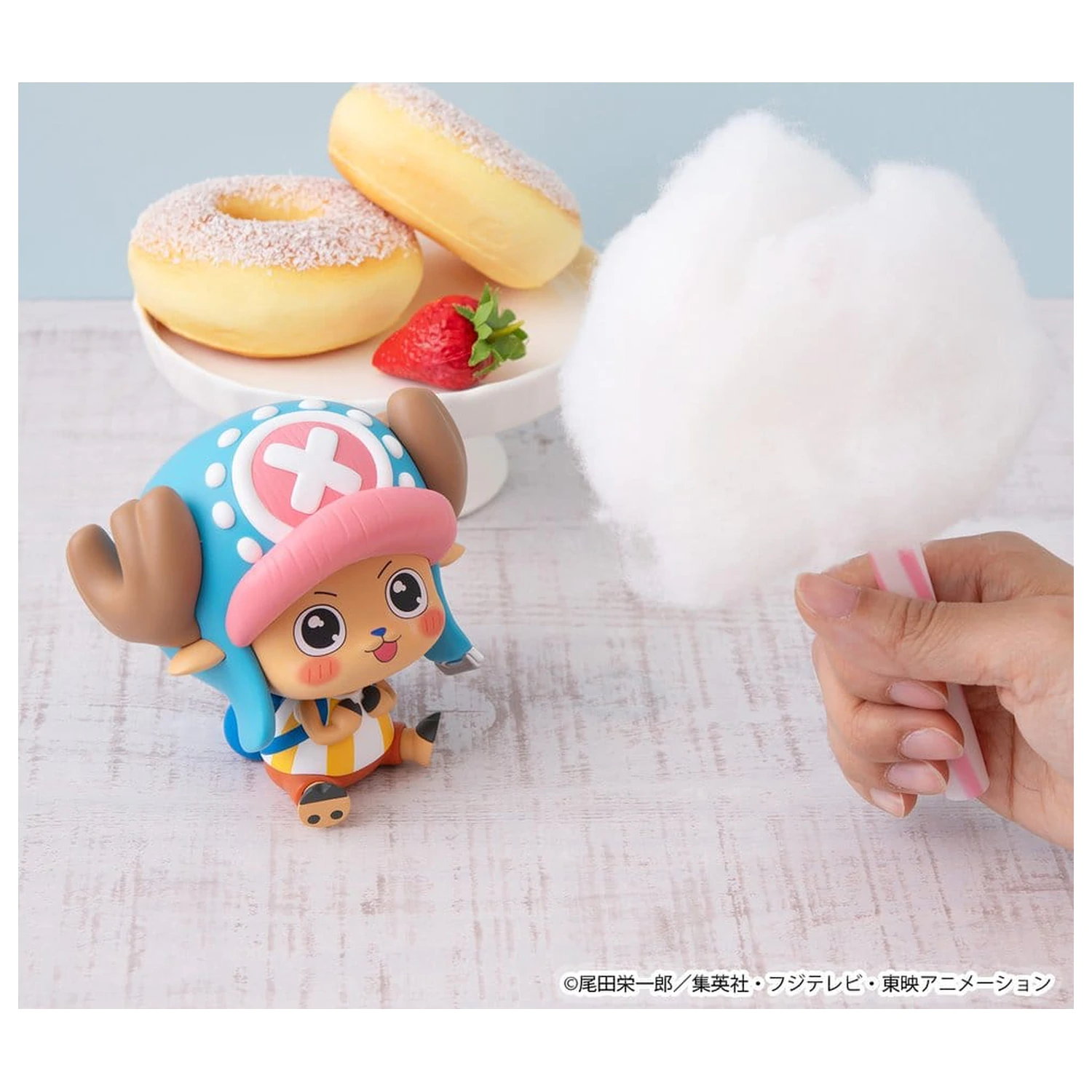 One Piece Lookup PVC figurici, 2-delni paket Nico Robin & Tony Tony Chopper Excited Ver. 11 cm (z darilom) fotografija izdelka