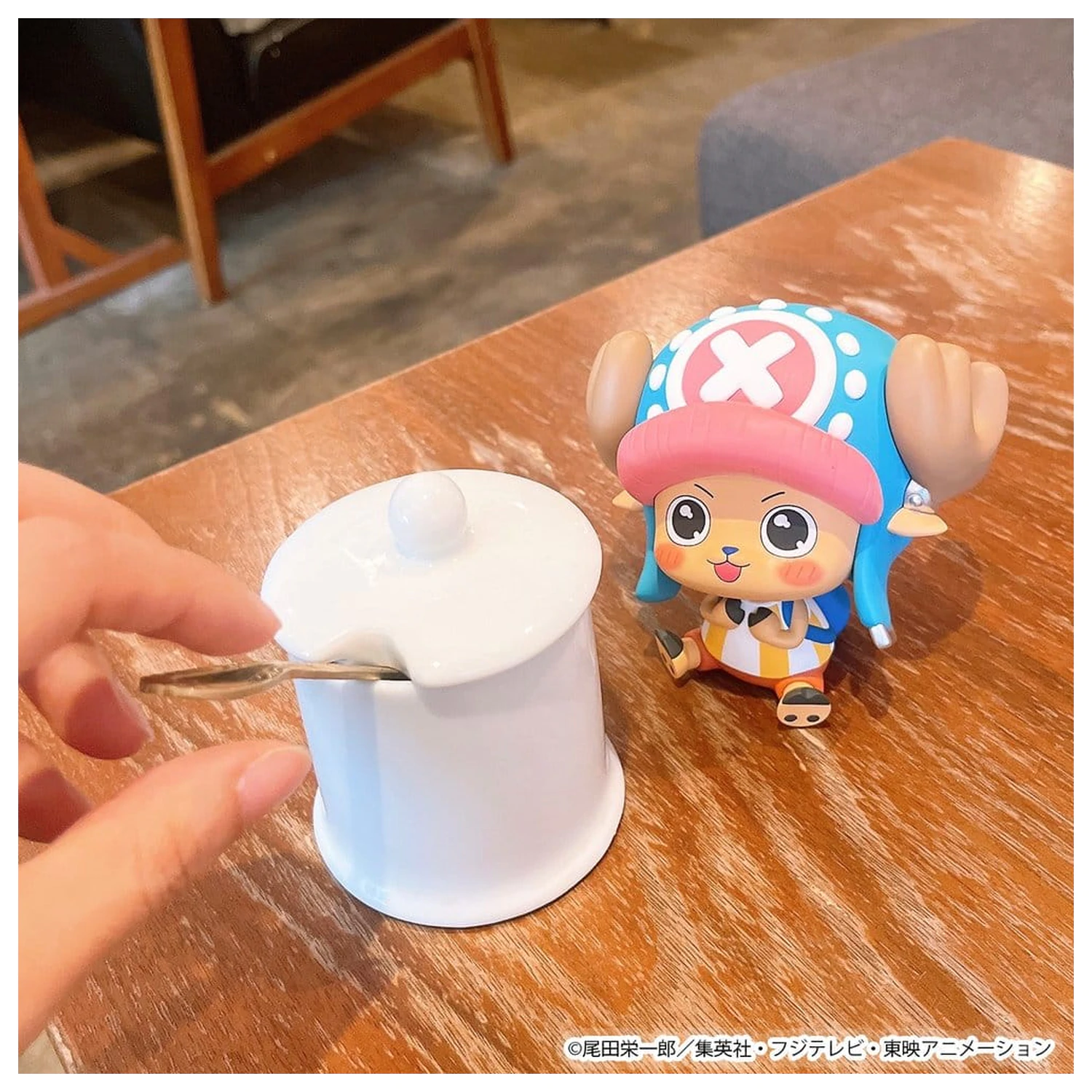 One Piece Lookup PVC figurici, 2-delni paket Nico Robin & Tony Tony Chopper Excited Ver. 11 cm (z darilom) fotografija izdelka