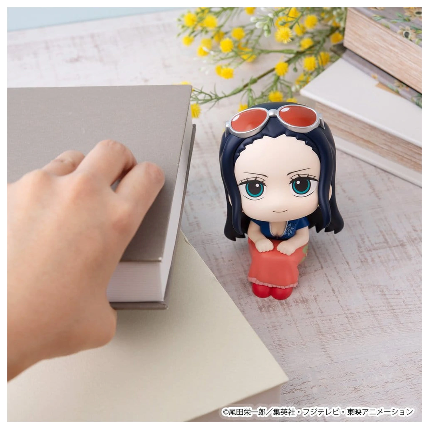 One Piece Lookup PVC figurici, 2-delni paket Nico Robin & Tony Tony Chopper Excited Ver. 11 cm (z darilom) fotografija izdelka