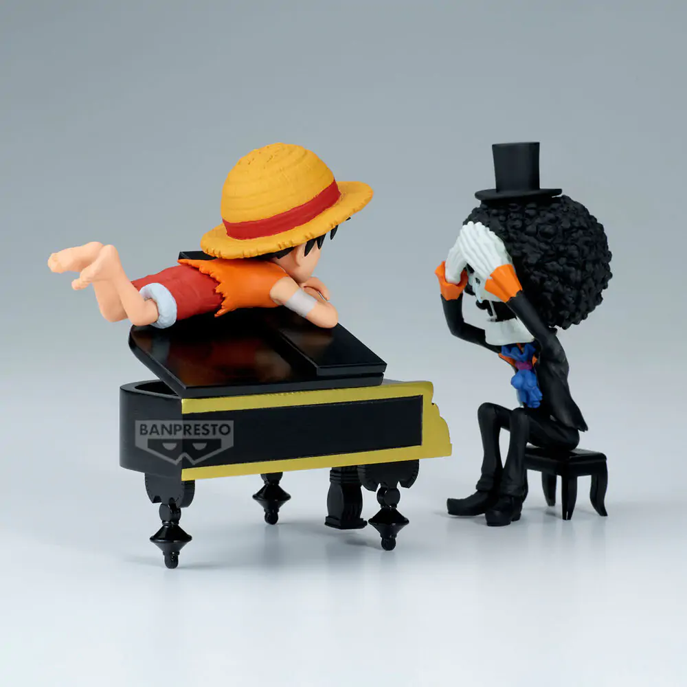 One Piece Luffy & Brook Word Collectable Stories figura 8 cm fotografija izdelka