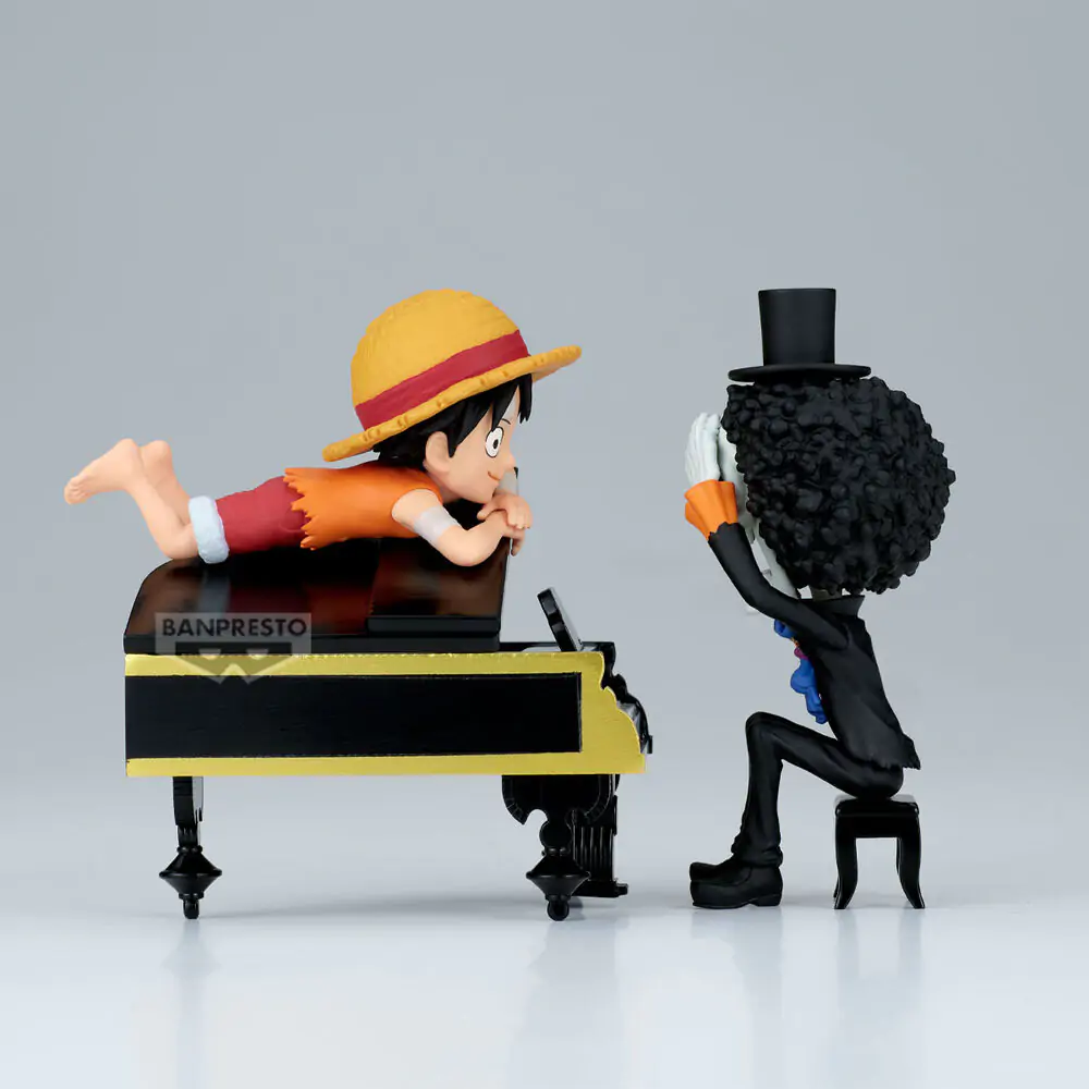 One Piece Luffy & Brook Word Collectable Stories figura 8 cm fotografija izdelka