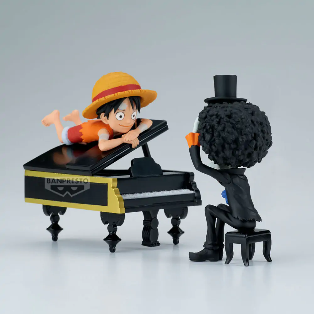 One Piece Luffy & Brook Word Collectable Stories figura 8 cm fotografija izdelka