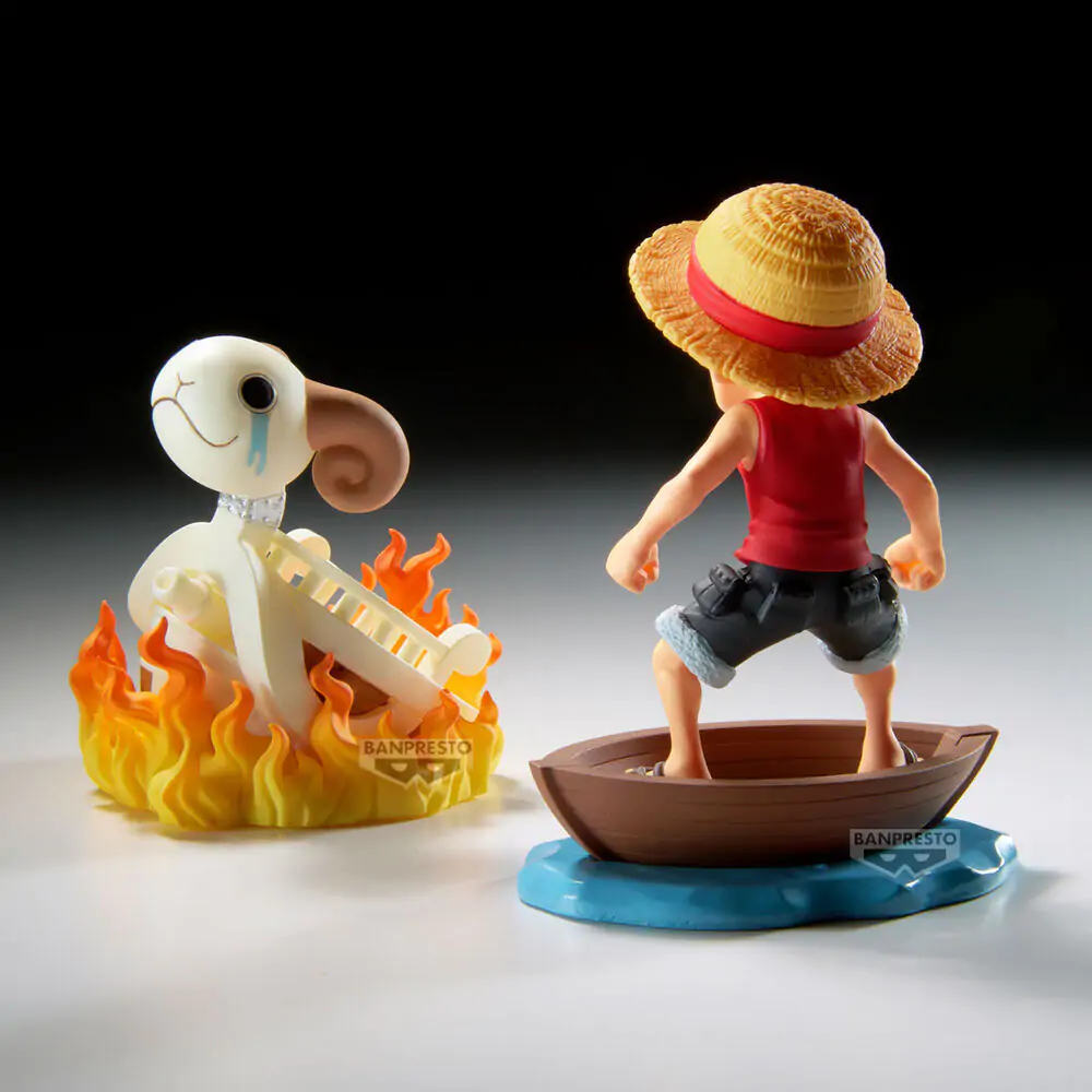 One Piece Luffy & Going Merry Log Stories figura 8 cm fotografija izdelka