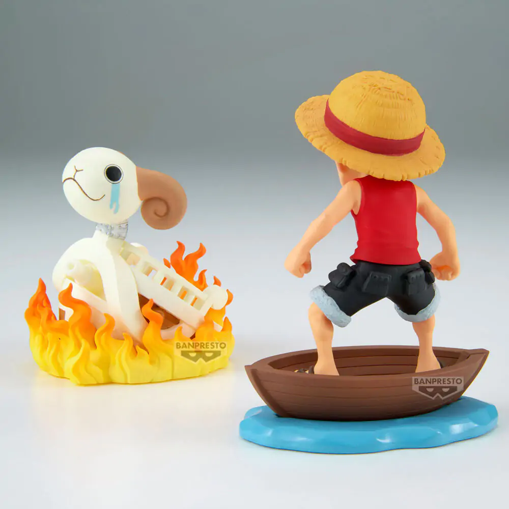 One Piece Luffy & Going Merry Log Stories figura 8 cm fotografija izdelka