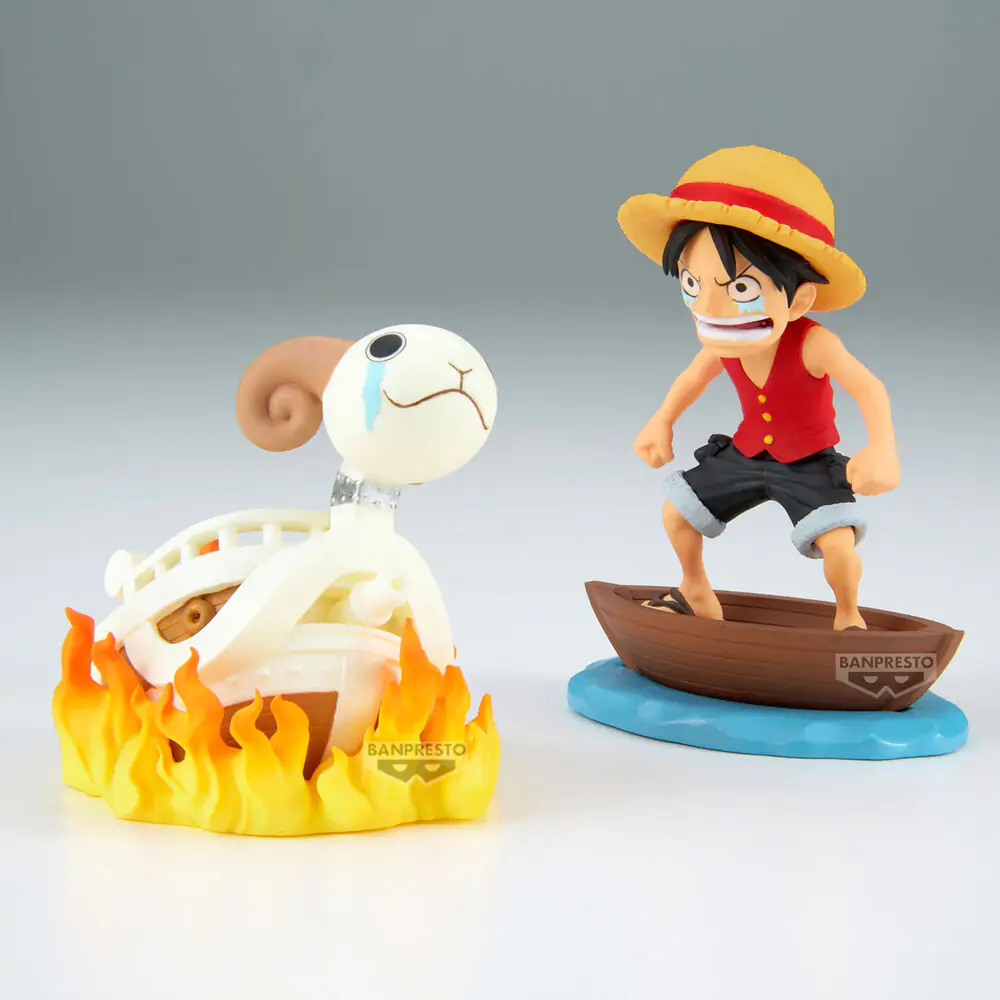 One Piece Luffy & Going Merry Log Stories figura 8 cm fotografija izdelka