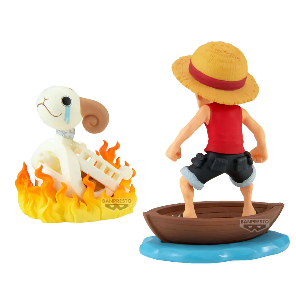 One Piece Luffy & Going Merry Log Stories figura 8 cm fotografija izdelka